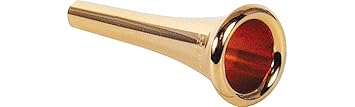 Holton Farkas Gold Plated French Horn Mouthpieces Medium Deep Cup
