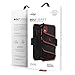 ZIZO Bolt Series for Samsung Galaxy A10e Case | Heavy-Duty Military-Grade Drop Protection w/ Kickstand Included Belt Clip Holster Tempered Glass Lanyard (Black/Red)
