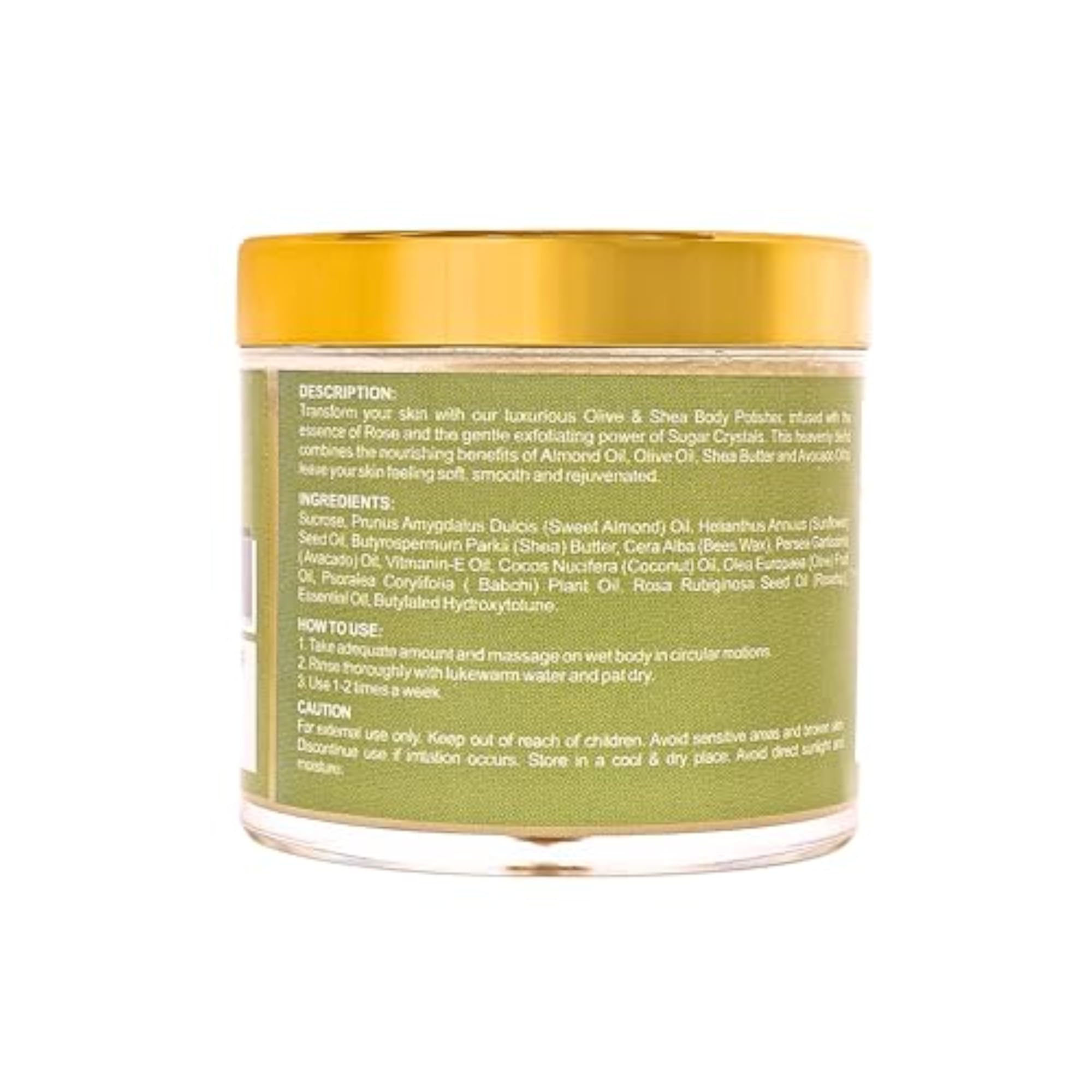 Olive & Shea Body Polisher, Deep Exfoliation