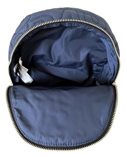 Image of Marc Jacobs Mini Nylon Quilted Backpack (Azure Blue)