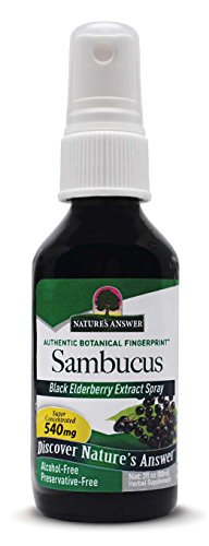 Nature's Answer Sambucus Spray | Supports a Healthy Immune System | Infused