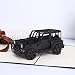 Liif Trendy Jeep Pop Up Card, 3D Greeting Pop Up Card for All Occasions, Birthday, Father’s Day, Graduation, Congratulations, Get Well, New Business, Retirement, Just Because, Perfect Jeep Gift