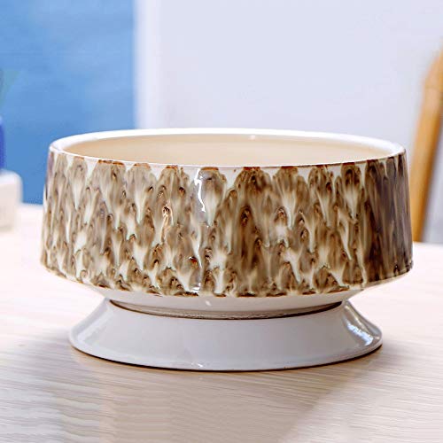Pots en céramique avec trou de drainage pour succulentes