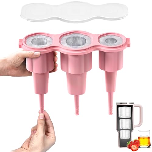 Bandeja para cubitos de hielo de silicona con tapa miniatura 1