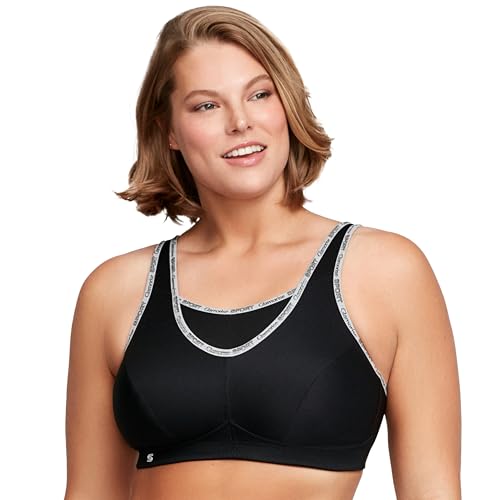 Image of Glamorise Women's Stretch Cotton Non-Wired Sports Bra