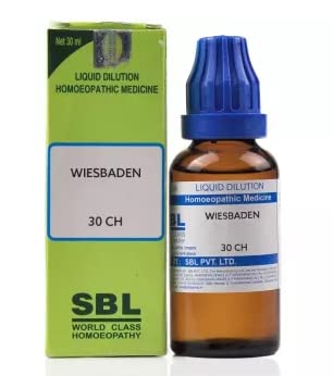 Wiesbaden 30CH Drops 30ml [Pack of 2] || Homeopathy Single Remedy (B0C3RWK1WB) Amazon Price History, Amazon Price Tracker