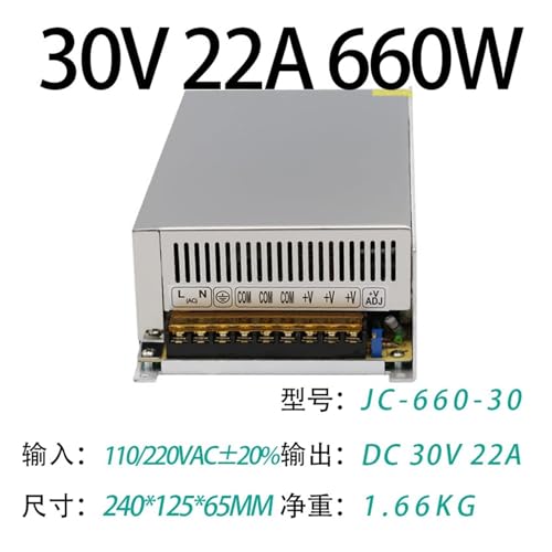 Alimentation de commutation 30V à haut rendement de 660W - 3