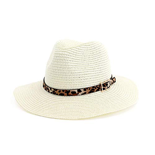 Chapeau de paille homme anti-chaleur chapeau de plage extérieur jazz élégant