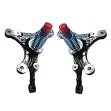 Forlevlaep 2PCS Front Left Right Side Steering Knuckles Assembly 698-224 698-225 for Ford Mustang