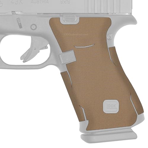 EDC Wrap Grip Kit for Glock 43X MOS in Coyote Brown