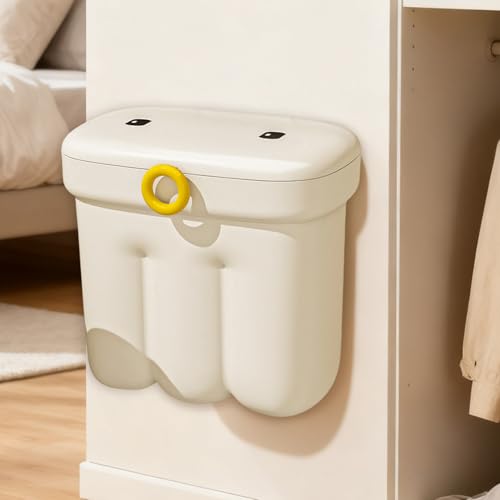 Cubo de compost de cocina para colgar en armario con tapa 3