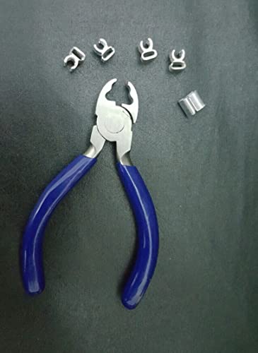 Altawash Pince à queue de fauconnerie + 5 supports de queue gratuits (poignée bleue) (pince de qualité)