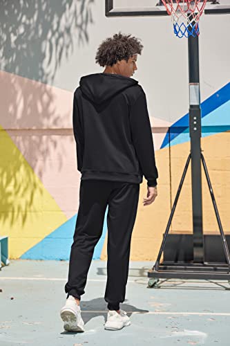 image for COOFANDY Sweatsuits for Men Long Sleeve Tracksuit Zipper Casual Hoodie