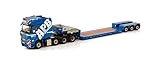 Vorgebautes Modell für WSI für Mercedes für Benz Actros MP4 SLT Giga Space 8x4 Low Loader 3 Achse für APB Plzen 1:50 LKW Vorbaumodell