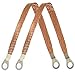 MEETOOT 10pcs 300mm Braided Ground Strap Automotive Engine Copper Ground Strap Wire with Terminals Plugs