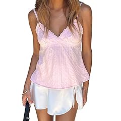 Lace Trim Pink