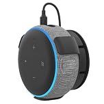 EWIGE Wall Mount for Dot 3rd Gen & Google Nest mini/Home Mini，Wall Holder with Cable Management Screw Mounting