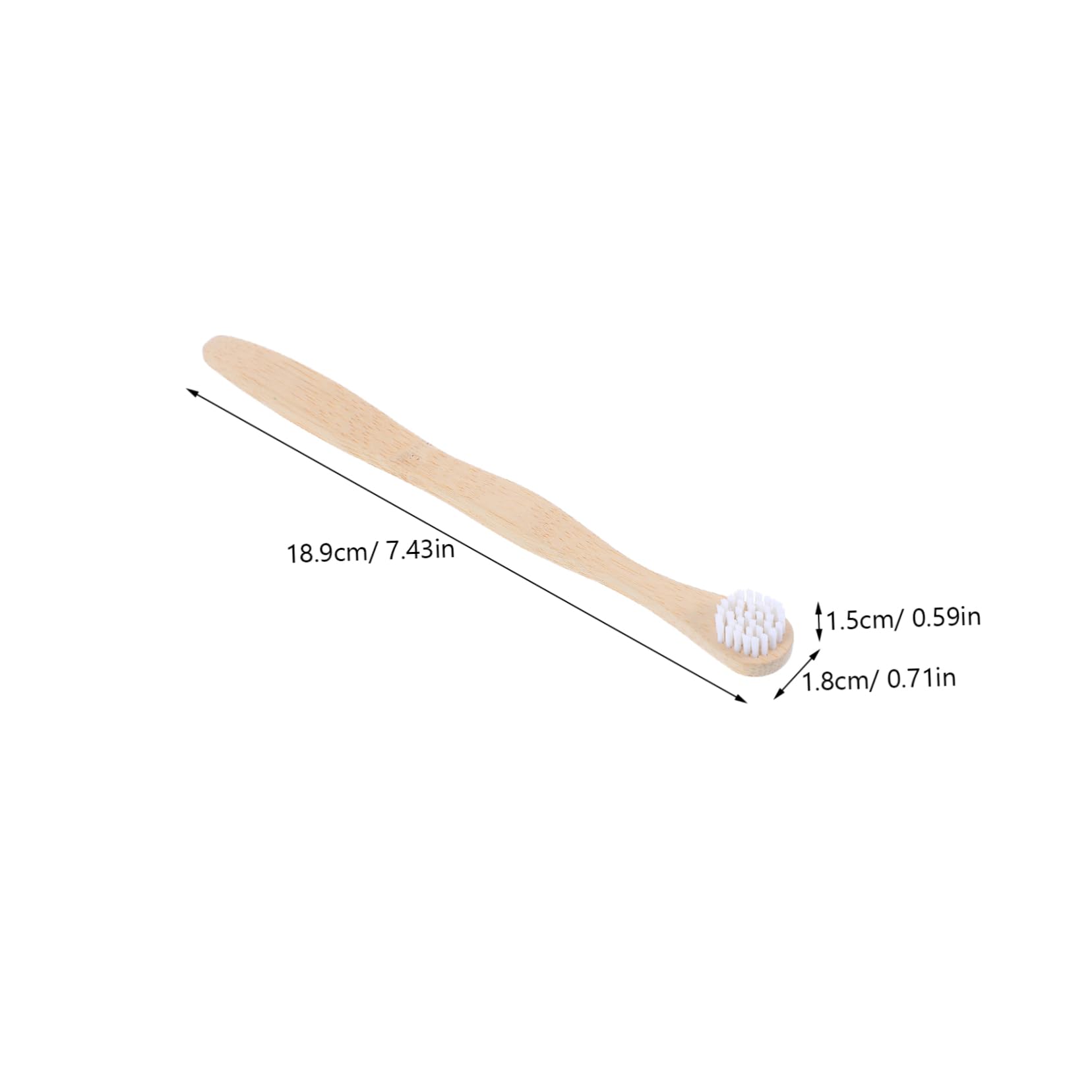 Anneome 4Pcs Scraper for Adults White Brush for Deep Oral Cleaning Reduces Bad Breath Improves Taste Durable and Comfortable to Use