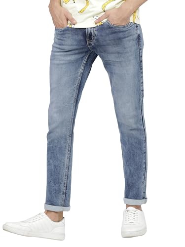 Image of KETCH Mens Blue Slim Fit Jeans