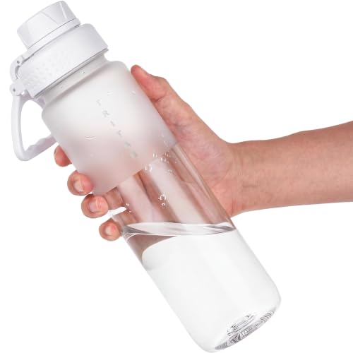 OLDLEY 32oz Matte Water Bottle with Handle, Tritan Leakproof Sports Bottle