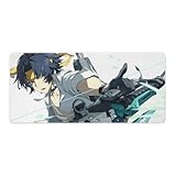 ゼンレスゾーンゼロ 浅羽 悠真 ゲーミングマウスパッド サイズ 非スリップ加工 キャラクターイラスト印刷 滑り止め 大型マウスパッド