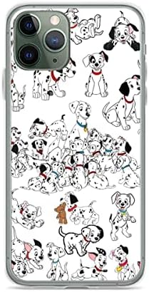 Phone Case 101 Dalmatians Compatible with iPhone 11 12 13 14 Pro Max XR Mini SE 2022 X Xs 7 8 6 14 Plus for Samsung S21 S22 Ultra A12 A32 A52 5G Transparent