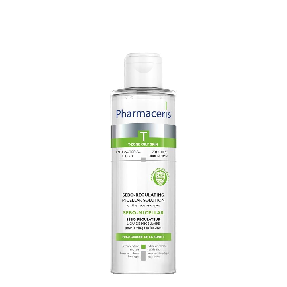 Pharmaceris T - ANTIBACTERIAL MICELLAR SOLUTION cleanses and removes make-up from the face and eyes (200 ml)