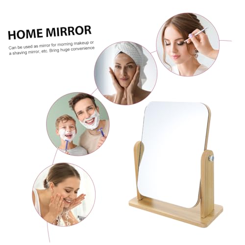 Miroir de maquillage pivotant pour résoudre les problèmes d'angle