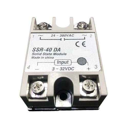 Relais statique contacteur SSR 40DA DC AC monophasé pour commande électronique
