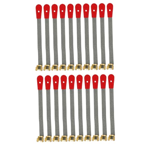 VANZACK 50Pcs Piano Tuning Mute Kit with Durable Climbing Straps Spring Clips for Accurate Sound Control Lightweight and Portable Piano Tuning Tools