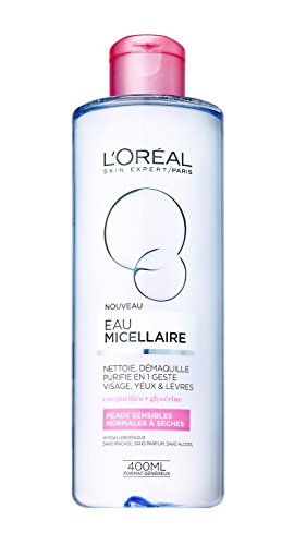 L'Oréal Paris - Eau Micellaire - Peaux Sèches et Sensibles - 400 mL