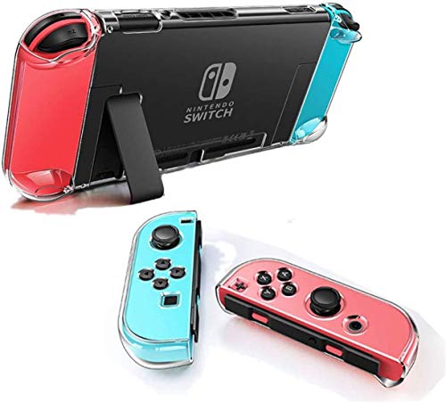 Coque Silicone Compatible avec Nintendo Switch - Etui Housse Transparent Protection Anti Rayure Anti Choc Phonillico® Cover