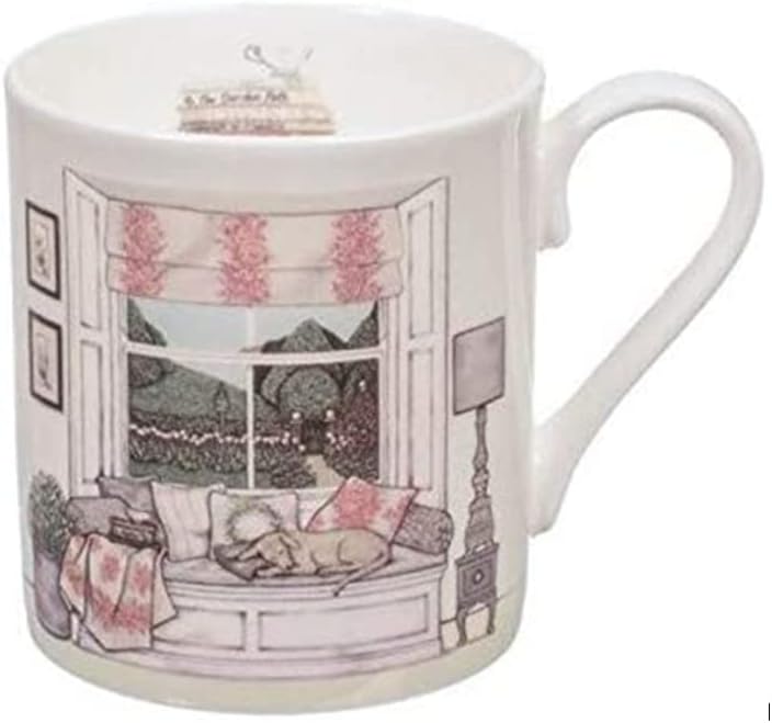 Sally Swannell for Wrendale Designs Set of Six 0.3 Litre Mugs, Assorted - Image 5