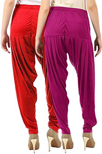 Image of Buy That Trendz Patiala Salwar for Women Viscose Patiala Pant Combo