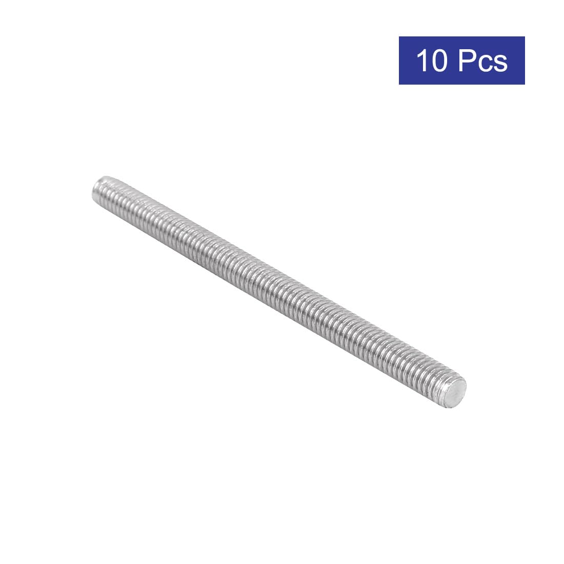 Smartsails Gewindestangen M6x80mm - 304 Edelstahl Vollgewinde | 10 Stück Set
