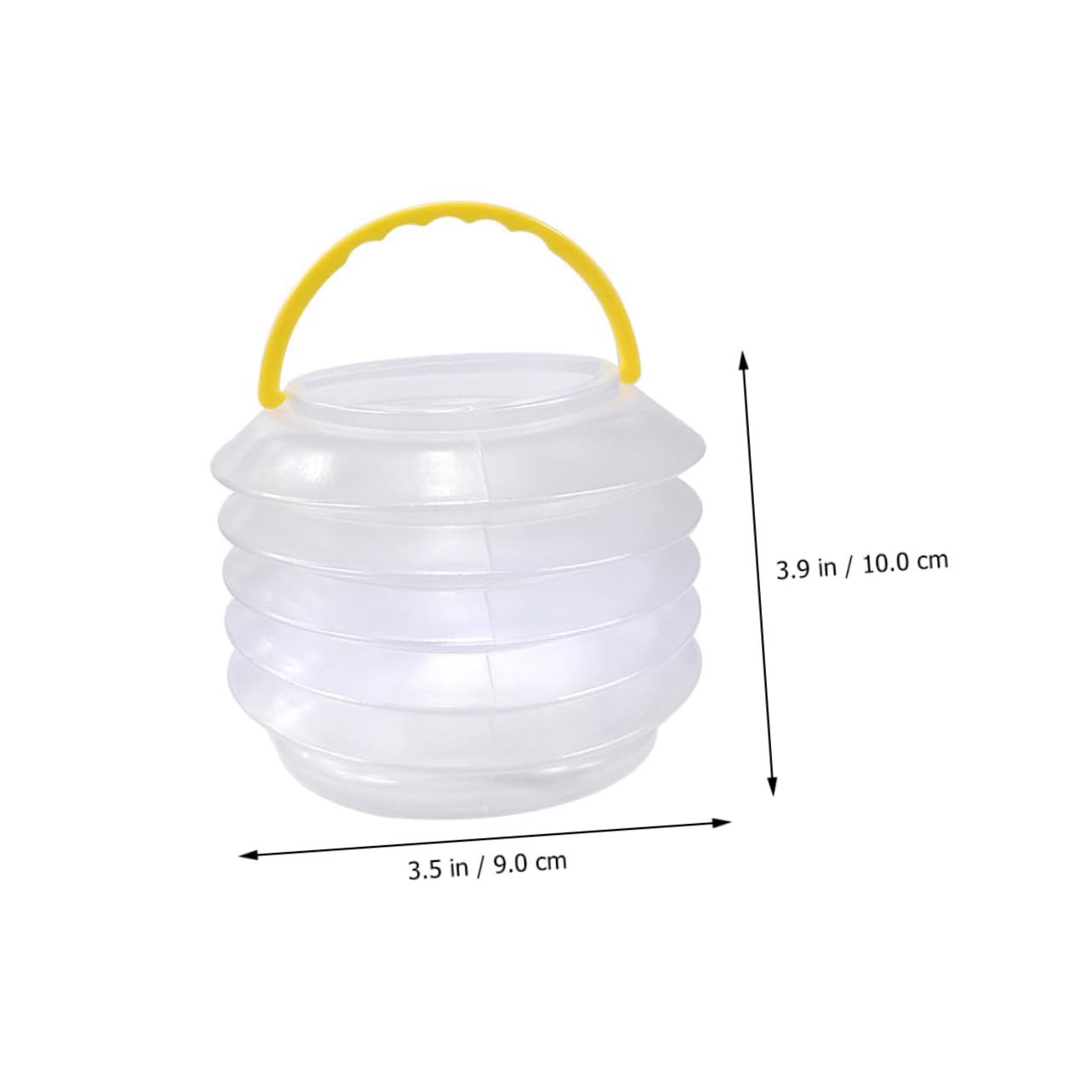 HOODANCOS 5 Set Collapsible Wash Pen Bucket Artist Brush Basin for Watercolor Brush Cleaner