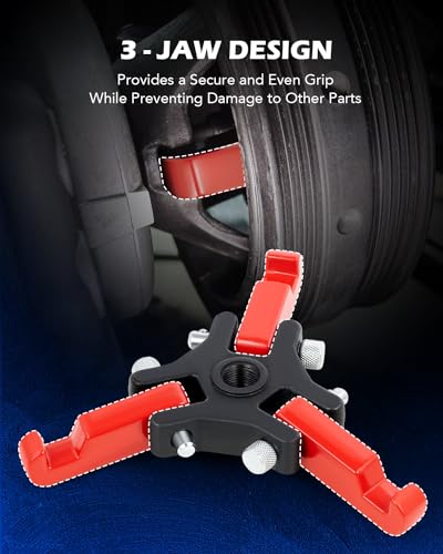 image for Orion Motor Tech Harmonic Balancer Puller Kit, Adjustable 3-Jaw Puller
