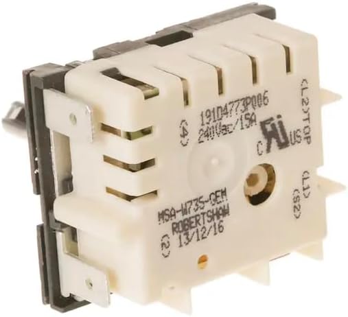 WB24X40331 Electric Cooktop Stove Infinite Control Switch Replacement Compatible With GE WB24X22341