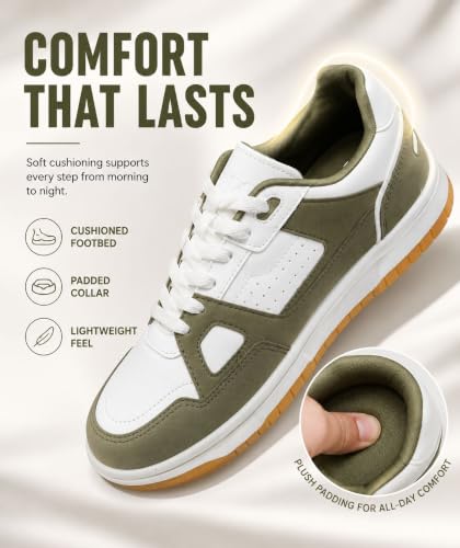Image of HAUX Stylish Casual Mid Top Sneaker and Trendy Shoes with Laces for Men & Boys, Perfect, College, Parties and Outings, Lightweight, Comfortable, and Durable for All-Day Use, Cushioned Sole for Walking and Outdoor Styling