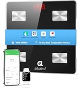 Amazon.com: arboleaf Smart Scale for Body Weight and Fat, High