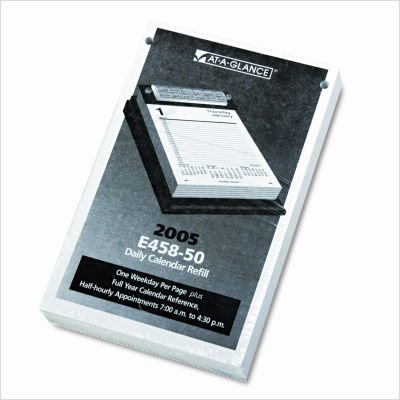 Amazon.com : At-A-Glance(R) 2004 Daily Desk Calendar Refill, 5in. x 8in. :  Office Desk Pad Calendars : Office Products