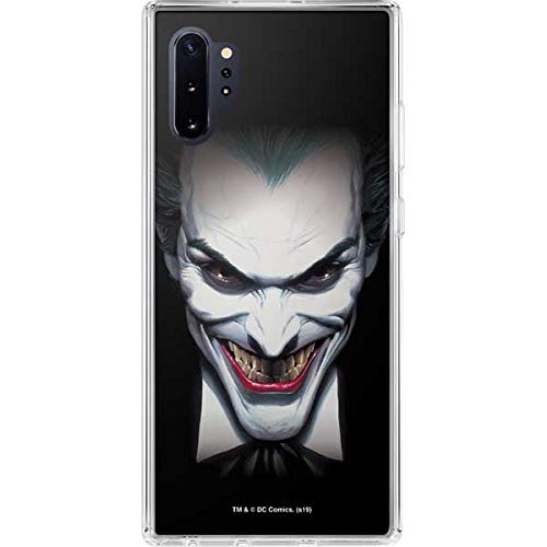 Skinit Clear Phone Case Compatible with Galaxy Note 10 Plus - Officially Licensed Warner Bros Joker by Alex Ross Design