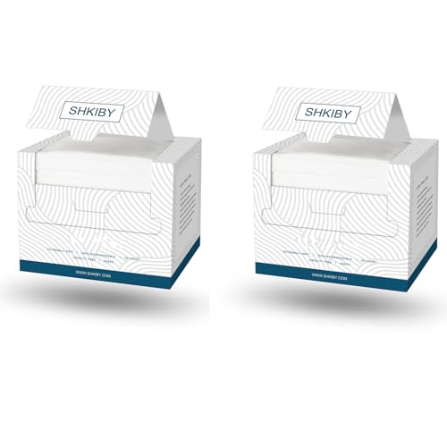 Towels For One Use With 100 Count, Facial Towels, 100% USDA Biobased Face Towel, Disposable Face Towelette, Makeup Remover Dry Wipes, Ultra Soft