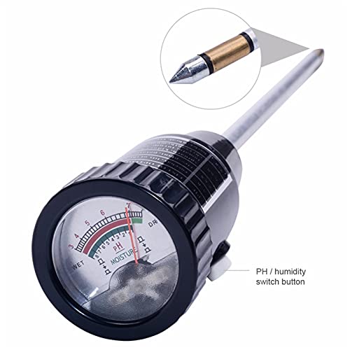 Humidimètre sol Hydementis analyseur pH longue sonde hydroponics