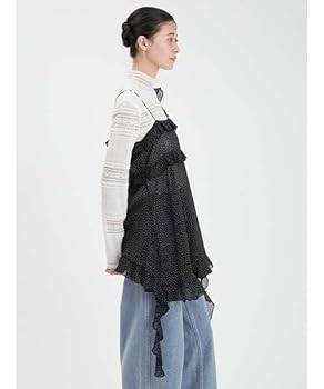 新品 未使用 FURFUR ファーファー 花柄 フリル キャミソール チュニック Amazon | [ファーファー] フラワーシフォンキャミソール