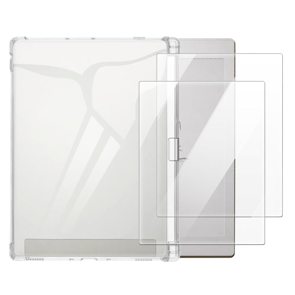 Cubierta Onyx Boox Note X5 Mini 7.8 2025 transparente con vidrio templado 8