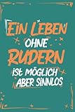 Rudern: Rudern Kalender 2023 | Kalender & Notizbuch| Geschenk|A5 6x9 Format (15,24 x 22,86 cm)