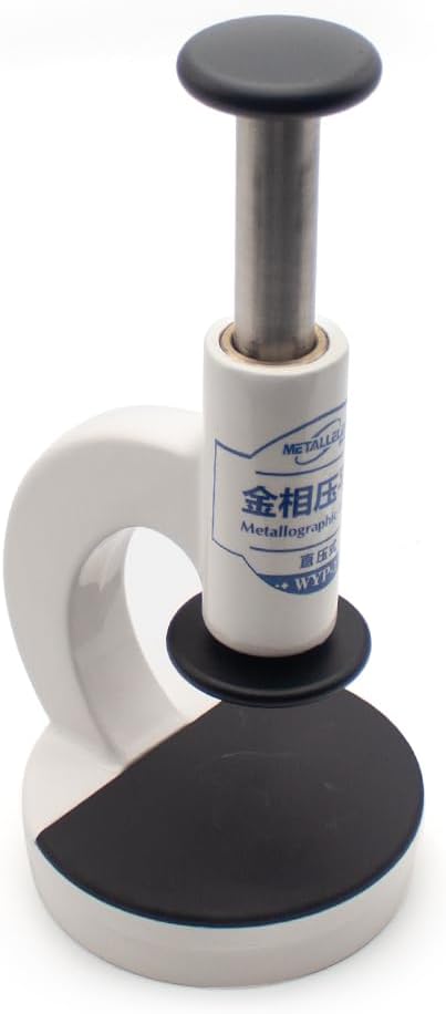 iDili Microscope Direct Press Metallographic Flattener Sample Leveler PCB Slicing Analysis Presser Metallographic Detection Tool WYP-1