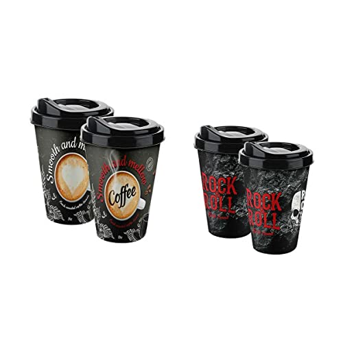 Titiz Taza con Tapa 3D 400 ml