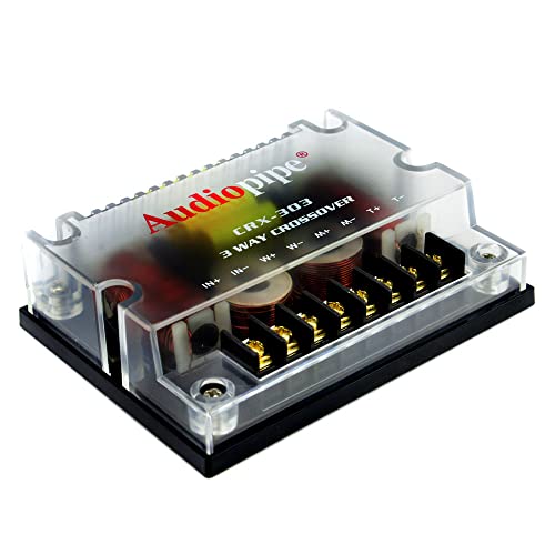 Audiopipe 3 Way Crossover Crx-303 300 Watts Passive Crossover Car Audio 4 Ohm #TOP3